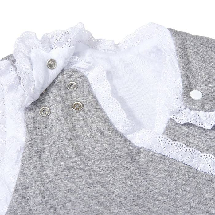 Nordic Coast Company Baby Schlafsack Grau Spitze Tägliche Deals
