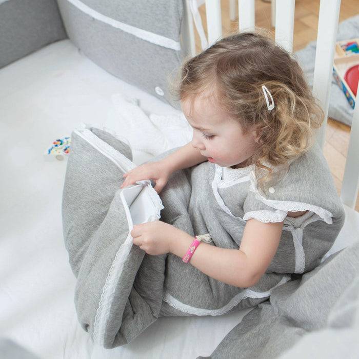 Nordic Coast Company Baby Schlafsack Grau Spitze Tägliche Deals