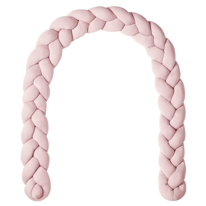 Nordic Coast Company Bettschlange geflochten Pink Jersey 180cm Nur für heute