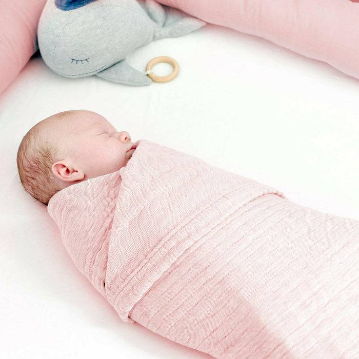 Nordic Coast Company Musselin Decke Rosa Discount Store für neue Produkte