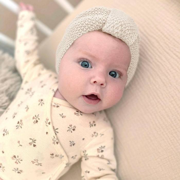 Nordic Coast Company Baby Turban Natur Rabatte dieses Monats