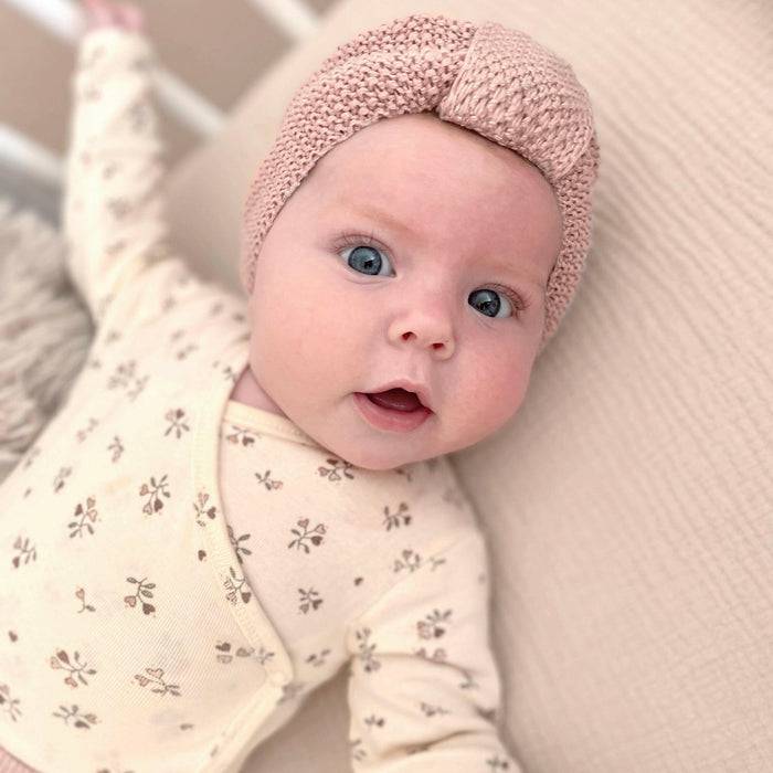 Nordic Coast Company Baby Turban Altrosa Outlet