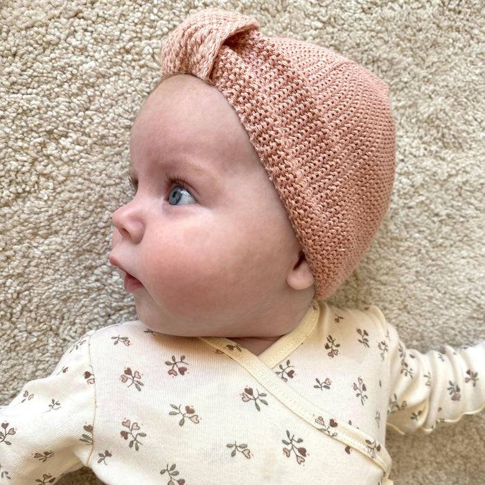 Nordic Coast Company Baby Turban Altrosa Outlet
