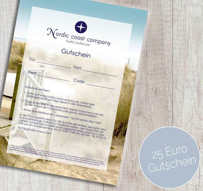 Nordic Coast Company Gutschein 25 Euro Fabrikverkauf