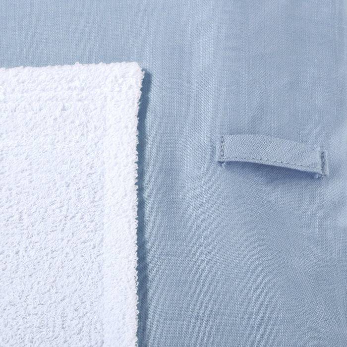 Nordic Coast Company Wickelauflage Blau Grau schmal Versandkostenfrei