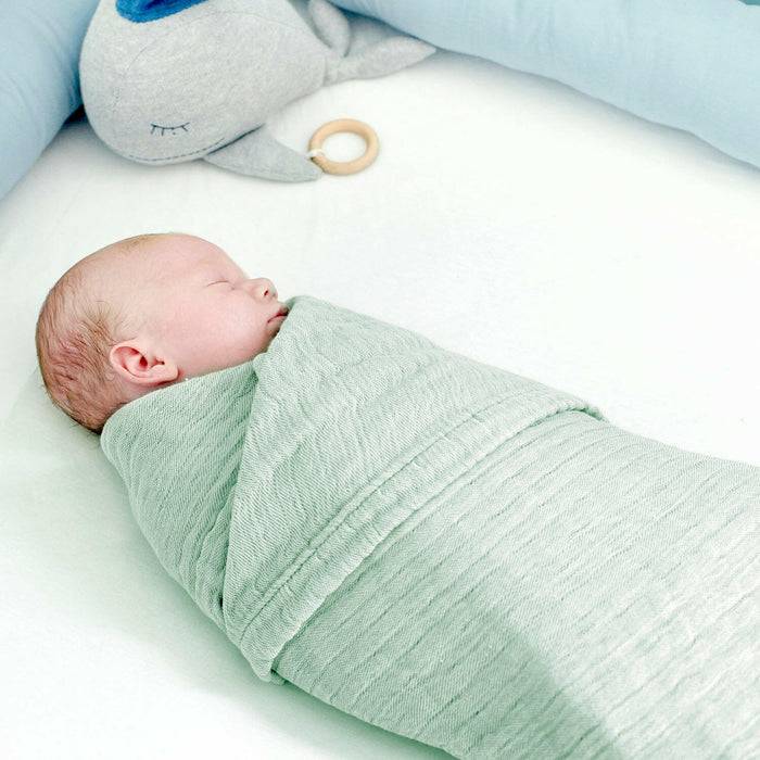Nordic Coast Company Musselin Decke Mint Flash Sale