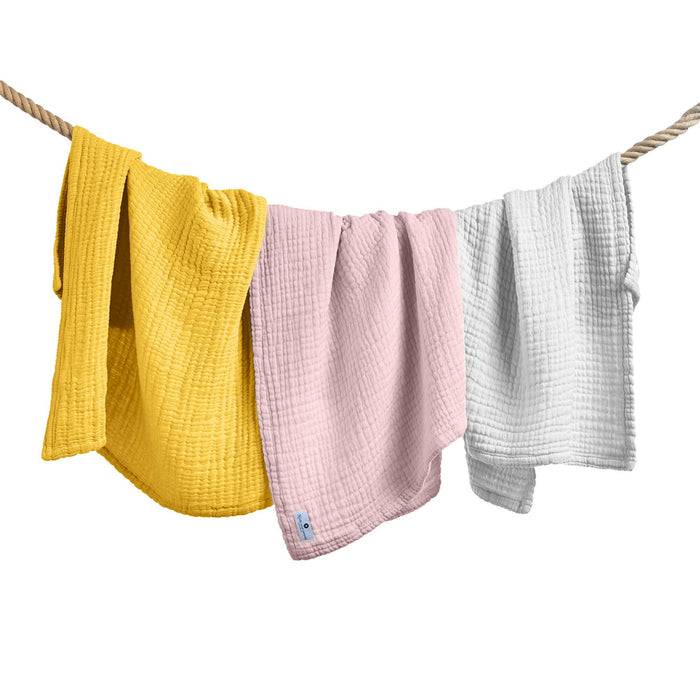 Nordic Coast Company Musselin Decke Grau Begrenztes Angebot
