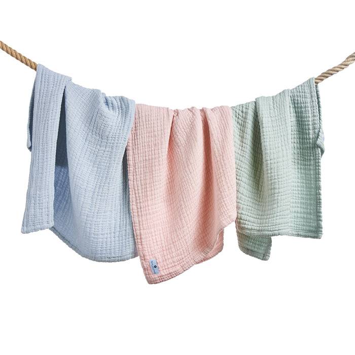 Nordic Coast Company Musselin Decke Rosa Exklusivangebot