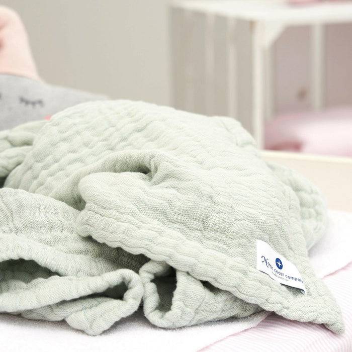 Nordic Coast Company Musselin Decke Mint Large Saisonschlussverkauf