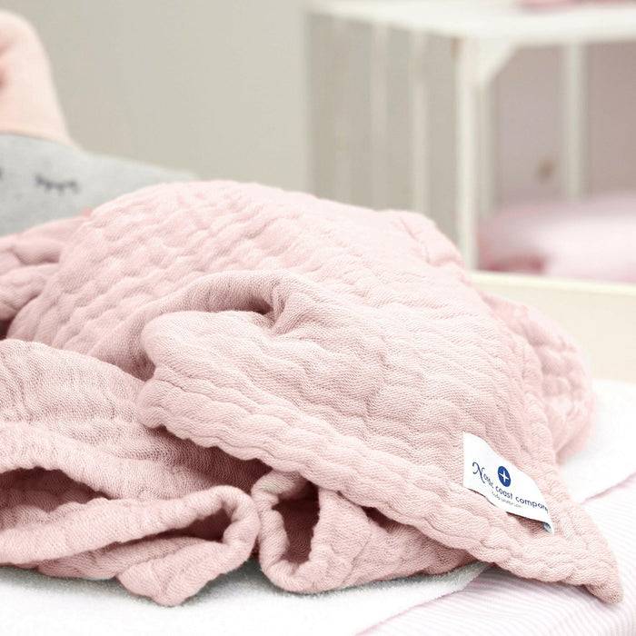 Nordic Coast Company Musselin Decke Rosa Large Black Friday