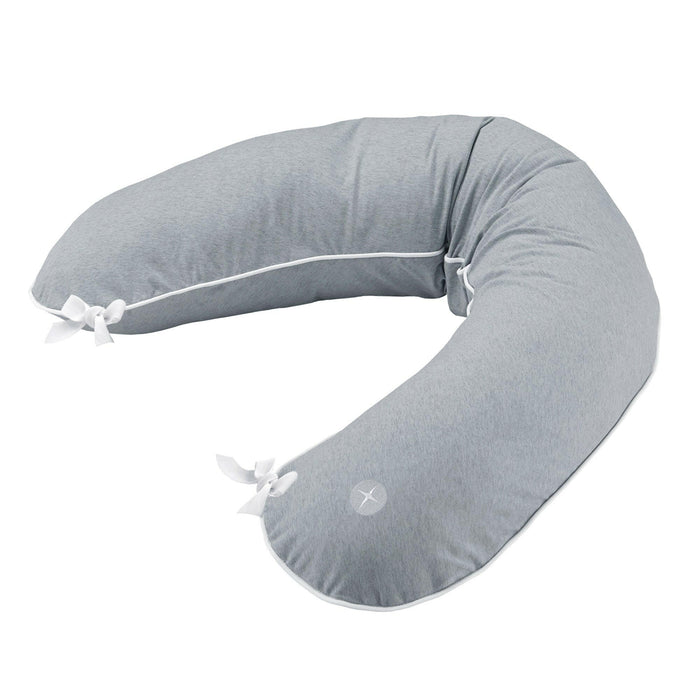 Nordic Coast Company Stillkissen Bezug 180 cm Grau Exklusive Angebote