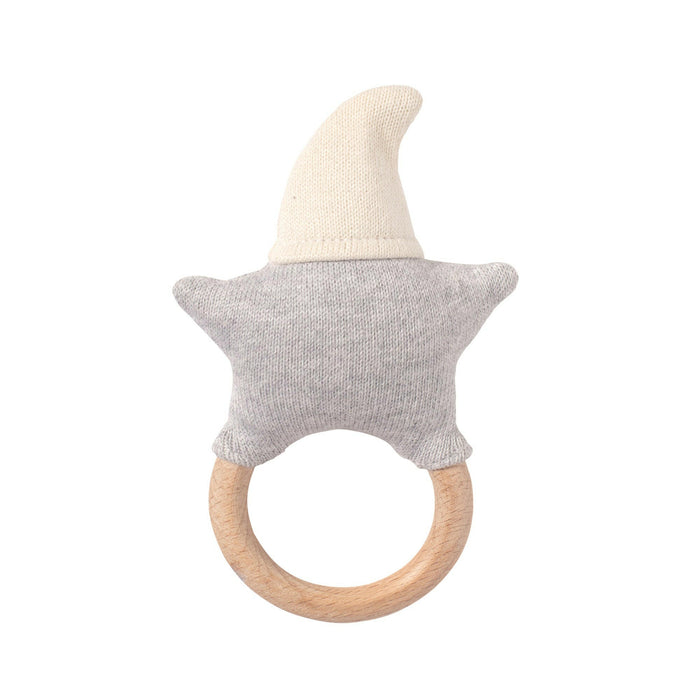 Nordic Coast Company Baby Rassel Stern Natur Kauf eins, bekomm eins gratis