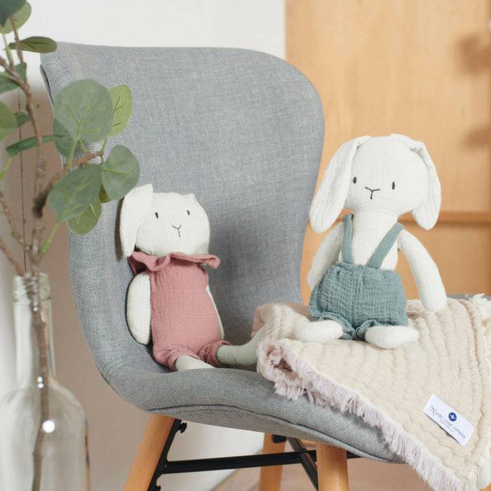 Nordic Coast Company Kuscheltier Musselin Hase Bella Riesige Ersparnisse