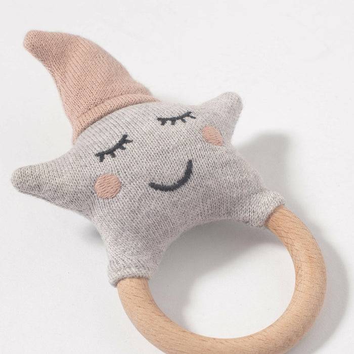 Nordic Coast Company Baby Rassel Stern Rosa VIP-Rabatte