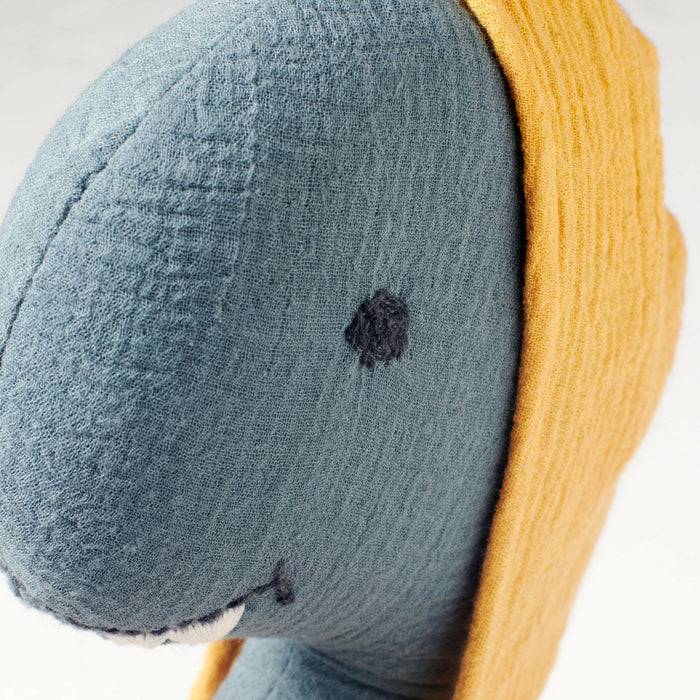 Nordic Coast Company Kuscheltier Musselin Dino Henry Tiefpreis