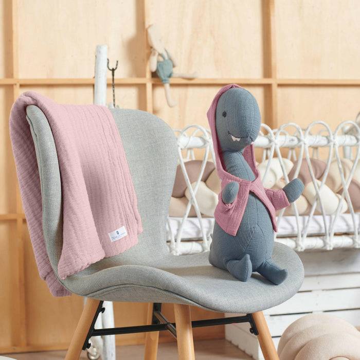 Nordic Coast Company Kuscheltier Musselin Dino Hannah Super Sparpreis