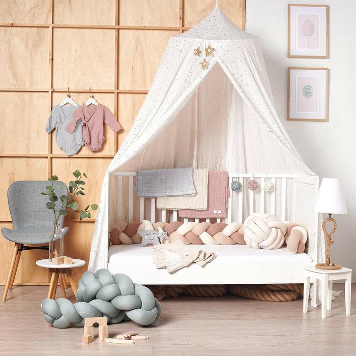 Nordic Coast Company Babygym Anhänger Set Knoten Rosa Discount Store für neue Produkte