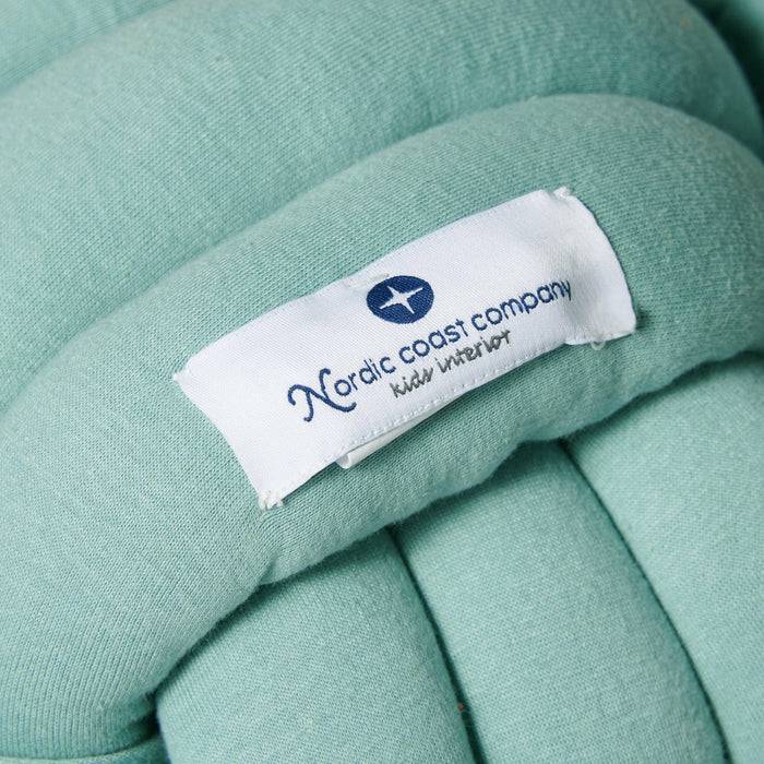 Nordic Coast Company Knotenkissen Jersey Mint 2025