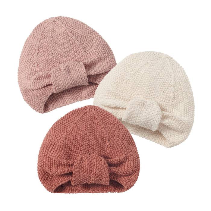 Nordic Coast Company 2er Set Baby Turban Kupfer + Natur Blitzverkäufe