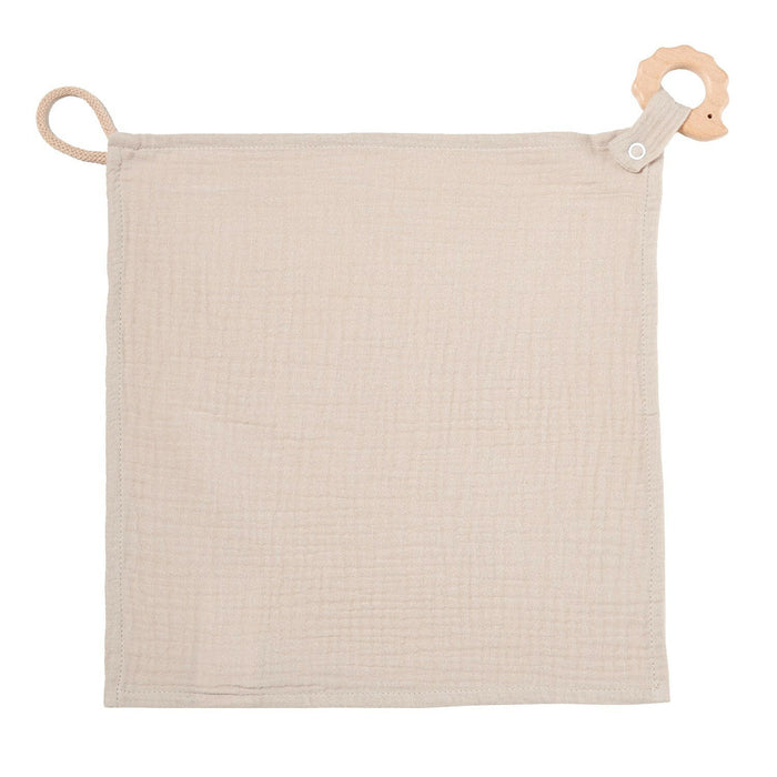 Nordic Coast Company Kuscheltuch Musselin Igel Sand Versandkostenfrei