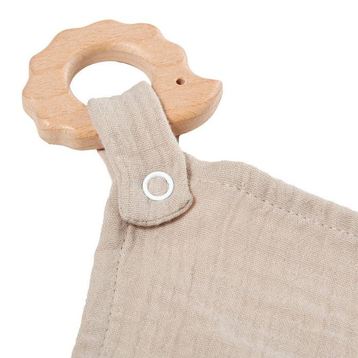 Nordic Coast Company Kuscheltuch Musselin Igel Sand Versandkostenfrei