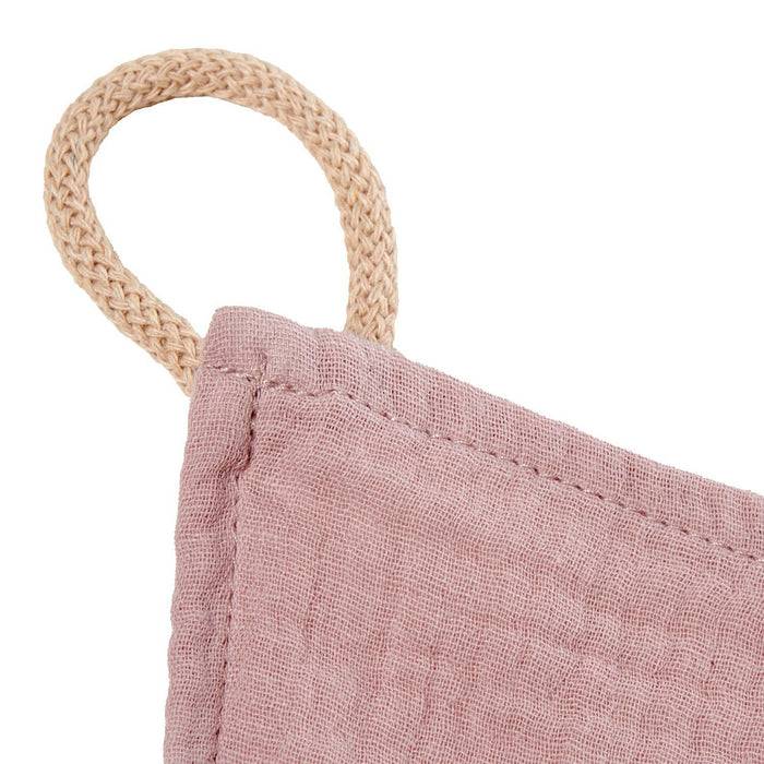 Nordic Coast Company Kuscheltuch Musselin Hase Rosa Flash Sale