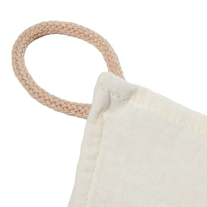 Nordic Coast Company Kuscheltuch Musselin Stern Natur Begrenztes Angebot