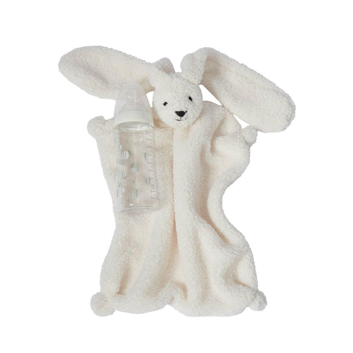 Nordic Coast Company Schnuffeltuch Hase Teddy Natur Saisonschlussverkauf