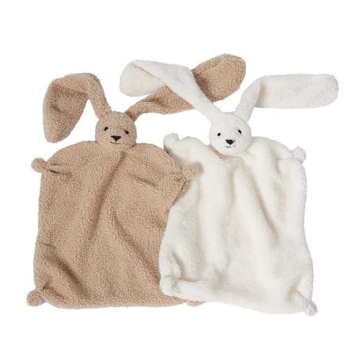 Nordic Coast Company Schnuffeltuch Hase Teddy Natur Saisonschlussverkauf