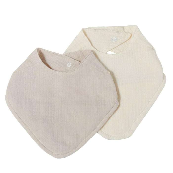 Nordic Coast Company Musselin Lätzchen-Set Sand & Natur Weihnachtsangebot
