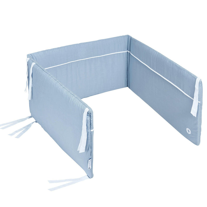 Nordic Coast Company Baby Bettnestchen Blau Grau Tägliche Deals