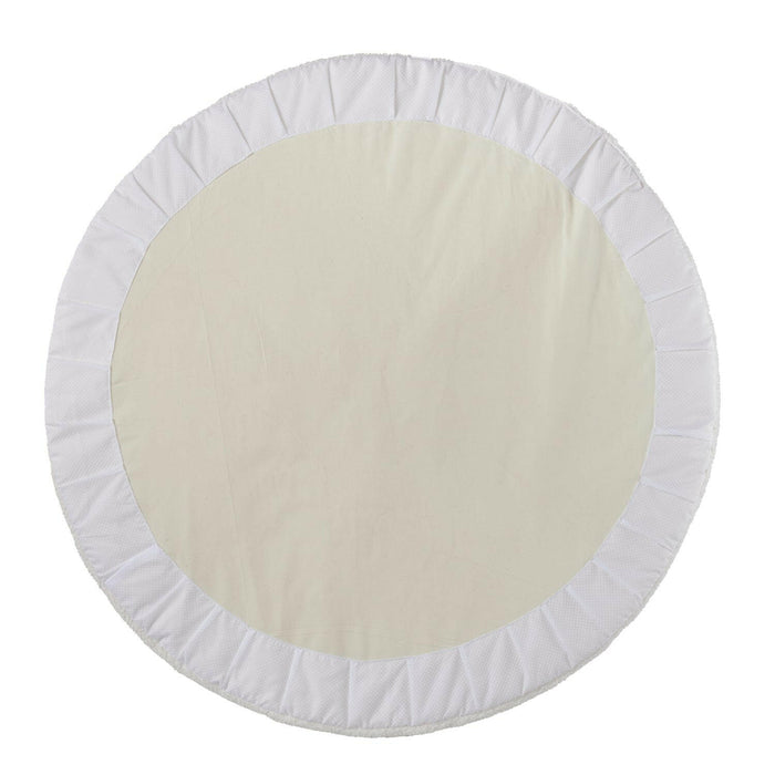 Nordic Coast Company Teddy Krabbeldecke Creme Neueste Stile