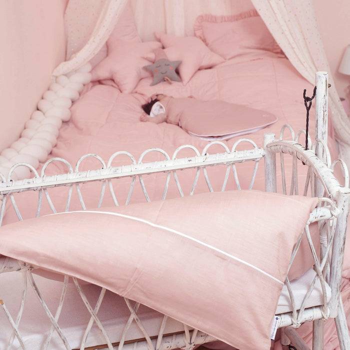 Nordic Coast Company Babybettwäsche Altrosa Nur für heute