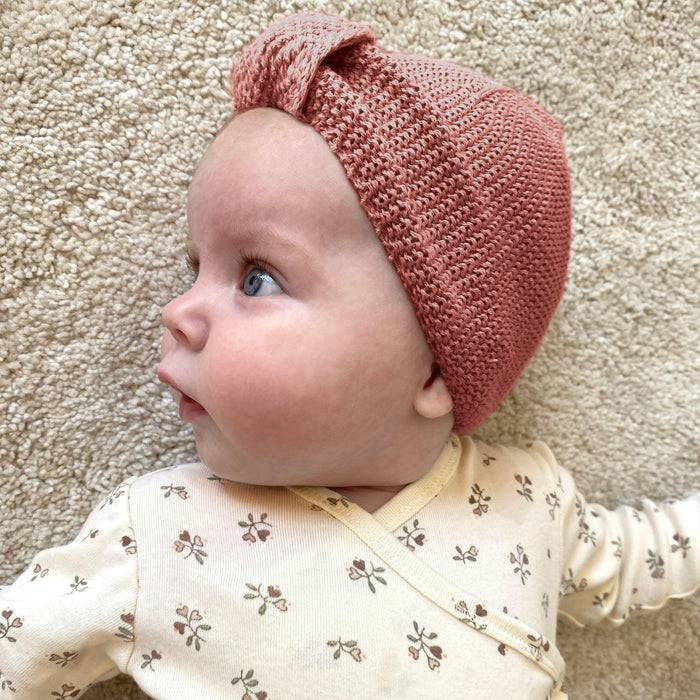 Nordic Coast Company Baby Turban Kupfer zollfrei