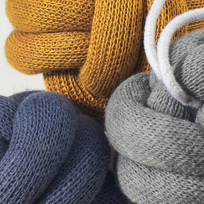 Nordic Coast Company Babygym Anhänger Set Knoten Blau Schlussverkauf
