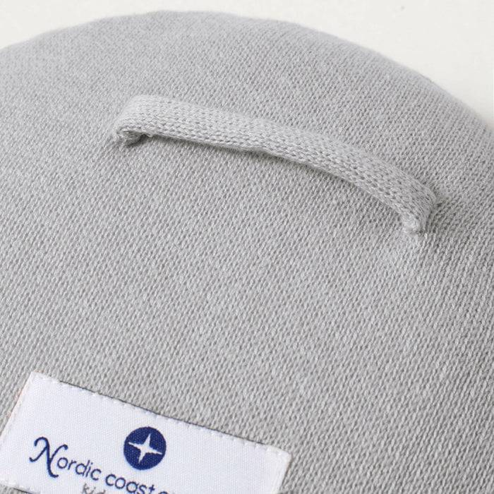 Nordic Coast Company Ballon-Kissen "Welcome Little One" Grau Limitierter Zeitrabatt