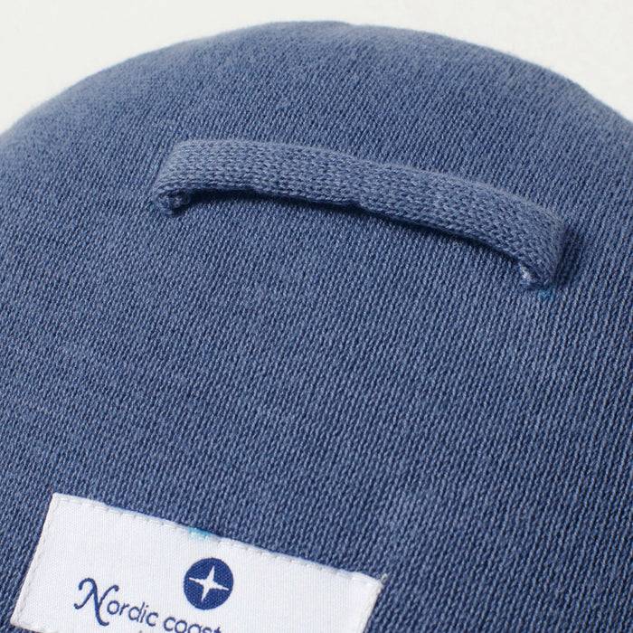 Nordic Coast Company Ballon-Kissen "Welcome Little One" Blau Versandkostenfrei