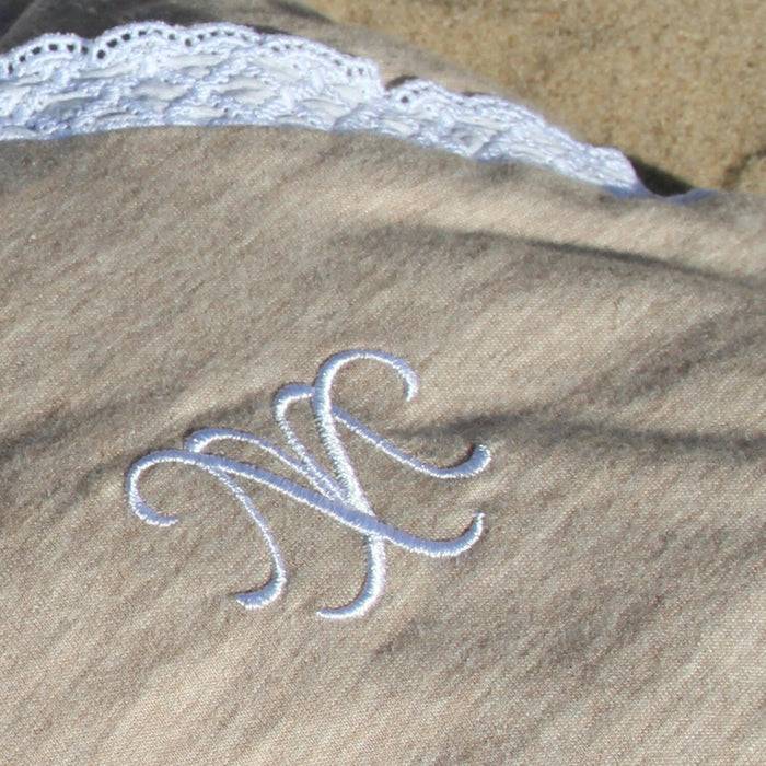 Nordic Coast Company Baby Schlafsack Beige Spitze Jubiläumsangebot