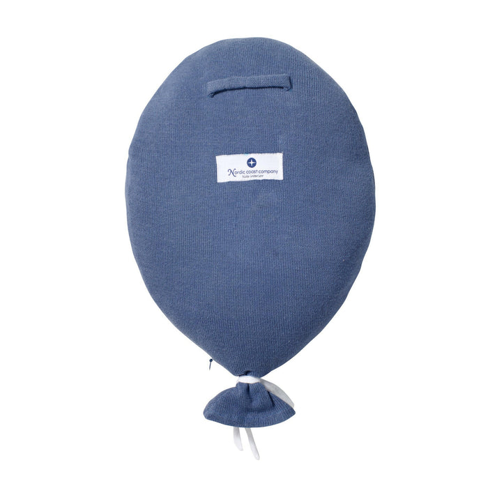 Nordic Coast Company Ballon-Kissen Blau Letzte 2 Tage