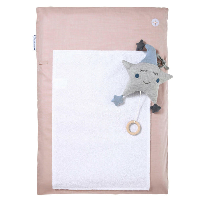 Nordic Coast Company Wickelauflage Altrosa schmal Super Rabatt