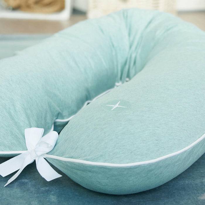 Nordic Coast Company Stillkissen Bezug 180 cm Mint 50% Rabatt für begrenzte Zeit