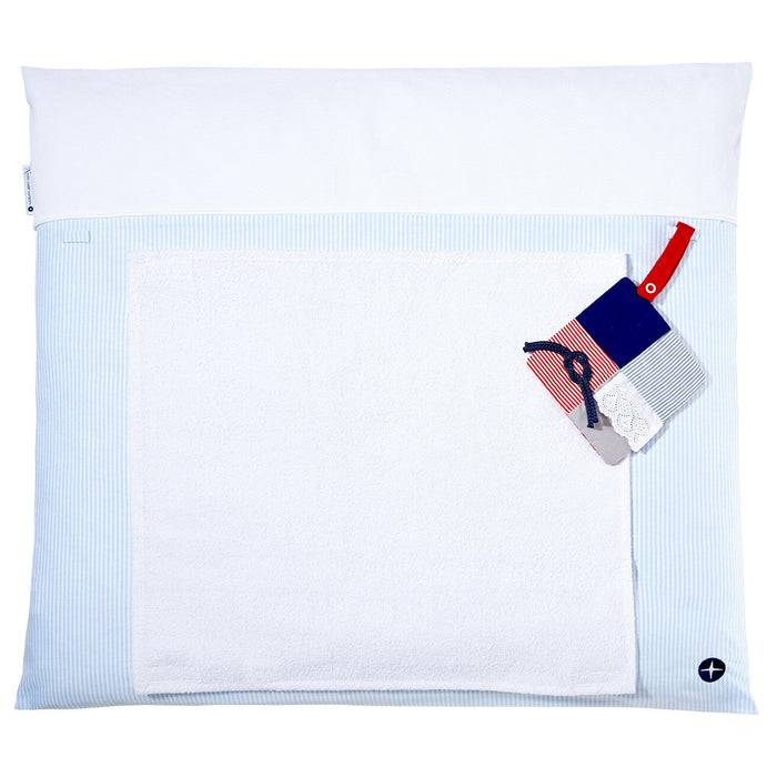 Nordic Coast Company Wickelauflage Blau Rabatte dieses Monats
