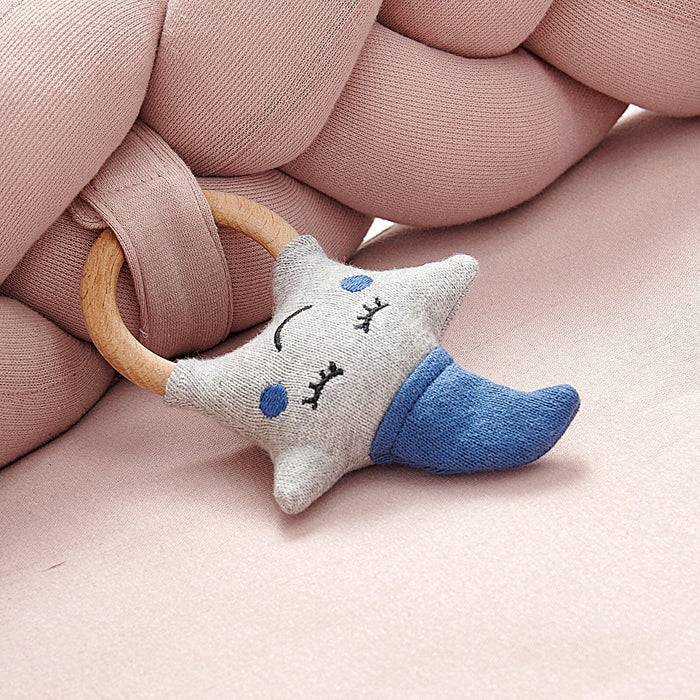 Nordic Coast Company Baby Nest geflochten Rosa Rabatt