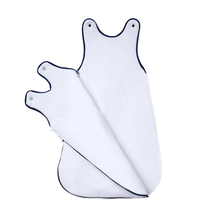 Nordic Coast Company Baby Schlafsack Weiß-Blau Bestseller