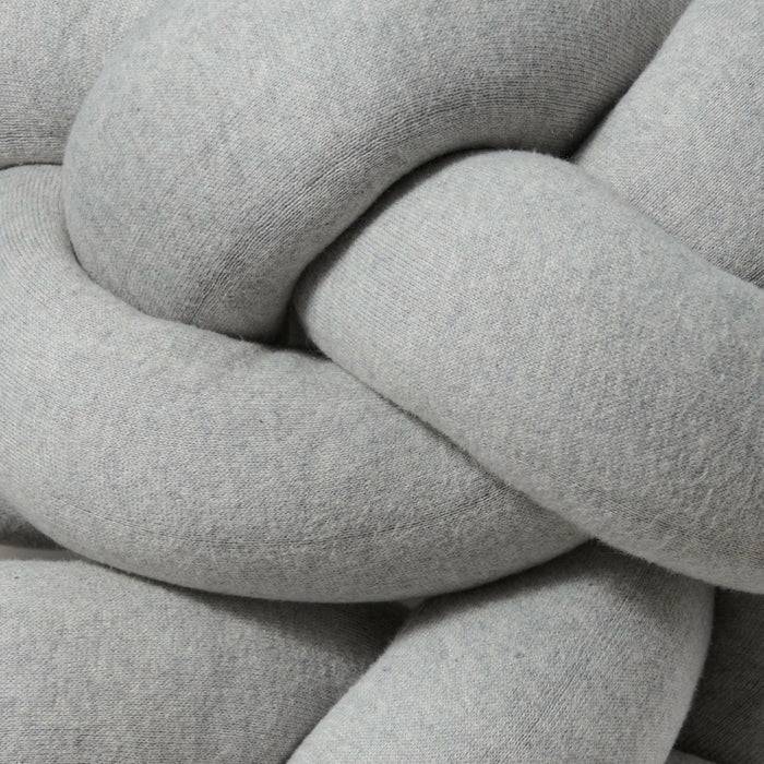 Nordic Coast Company Bettschlange geflochten Grau Strick XL Bis zu 60% Rabatt