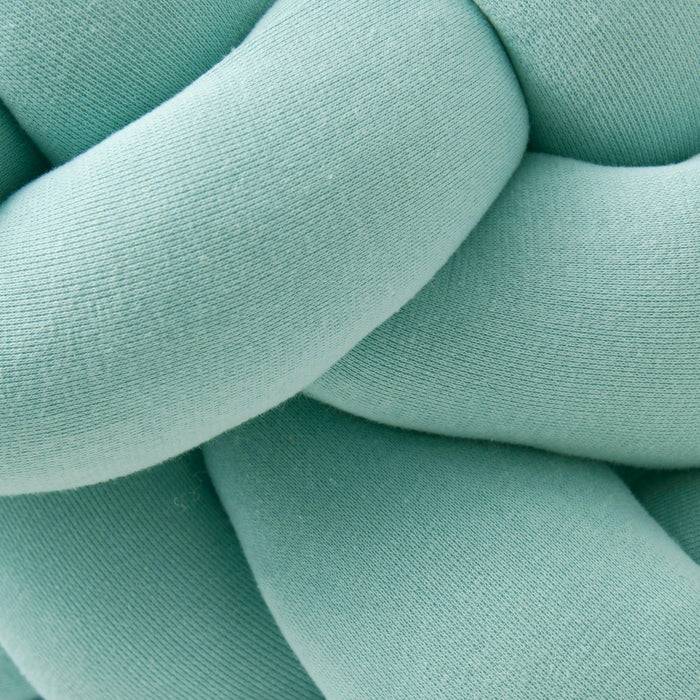 Nordic Coast Company Bettschlange geflochten Mint Jersey Nur noch ein Tag übrig
