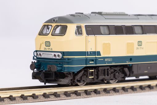 Piko N Sound-Diesellokomotive 216 DB IV, inkl. PIKO Sound-Decoder Artikelnummer: 40523 Jubiläumsangebot
