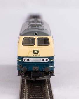 Piko N Sound-Diesellokomotive 216 DB IV, inkl. PIKO Sound-Decoder Artikelnummer: 40523 Jubiläumsangebot