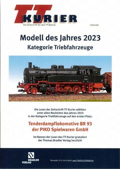 Piko TT Dampflok BR 93.0 DR III Artikelnummer: 47130 Bis zu 65% Rabatt