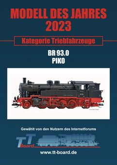 Piko TT Dampflok BR 93.0 DR III Artikelnummer: 47130 Bis zu 65% Rabatt